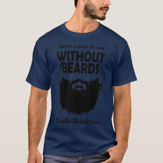 Retro Beard Without Beards The Ladyx27s Room Men M T-Shirt