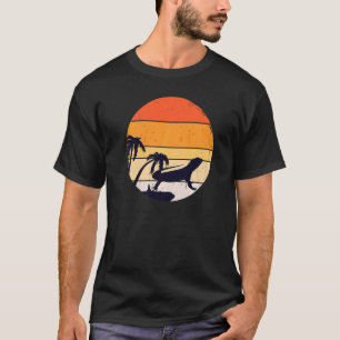 Retro Bearded Dragon  Reptile Animal  Graphic T-Shirt