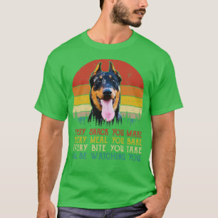 Retro Beauceron Every Snack You Make Every Meal Yo T-Shirt