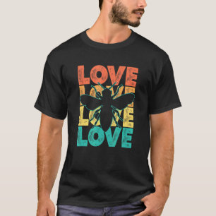 Retro Bee Honey Idea For Animal Fans T-Shirt
