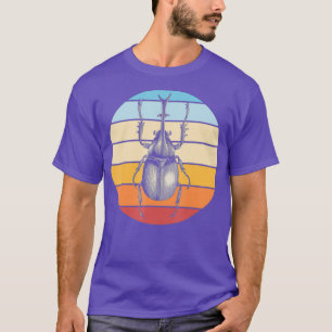 Retro Beetle Entomologist Insect Collector Bug T-Shirt