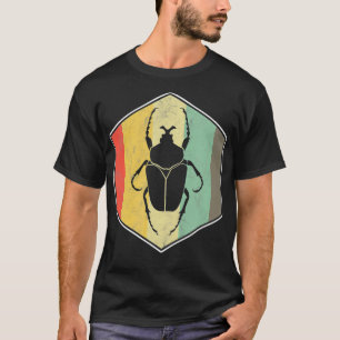 Retro Beetle Insect Bug Lover Entomologist T-Shirt