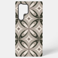 Retro Beige & Brown Geometric Shapes