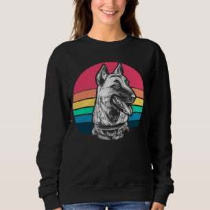 Retro Belgian Malinois Sweatshirt