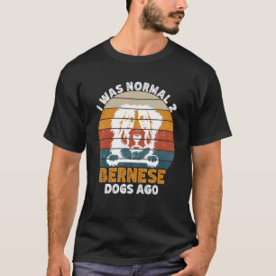Retro Bernese Mountain Dog Pet Animal 2 T-Shirt