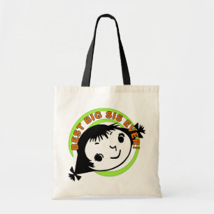 Retro Best Big Sister Ever Tote Bag