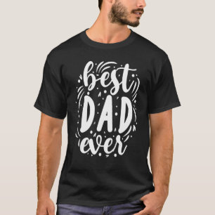 Retro Best Dad Ever Family Matching Son Daughter F T-Shirt