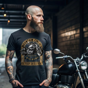 Retro Big Bend Motorcycle T-Shirt