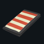 Retro Big Top Striped Nylon Wallet<br><div class="desc">Step right up, folks! Step right up to the amazing Retro Big Top Striped Nylon Wallet. Yes, come one come all! This classic pattern features wide, red and cream stripes reminiscent of a big top circus tent. This design pairs beautifully with StrangeLittleOnion's Vintage Circus line of products. Just like the...</div>
