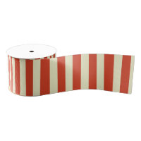 Retro Big Top Striped Ribbon