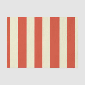 Retro Big Top Striped Tissue Paper