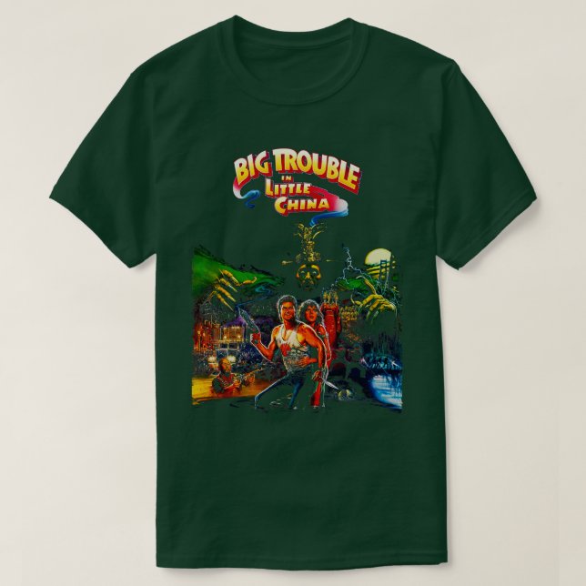 Retro Big Trouble T-Shirt (Design Front)