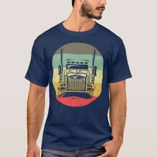 Retro Big Truck Driver - Trucking Vintage Trucker2 T-Shirt
