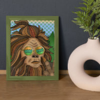 Retro Bigfoot | Pop Art Sasquatch