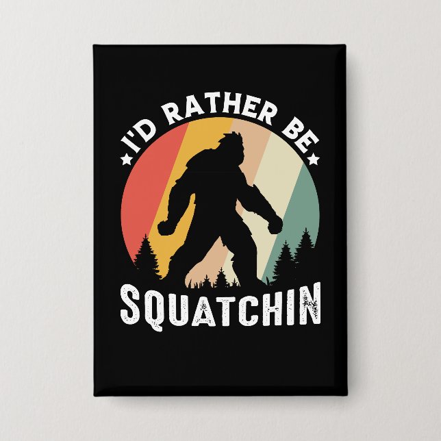 Retro Bigfoot Sasquatch Squatchin Graphic (Front)