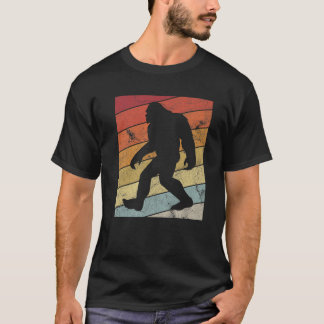 Retro Bigfoot Silhouette Sun Believes Original 80' T-Shirt