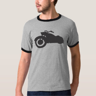 retro bike in black T-Shirt