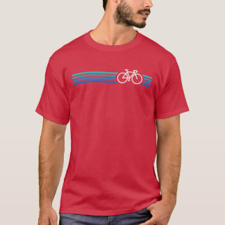 Retro Biking Style Blue retro girl T-Shirt