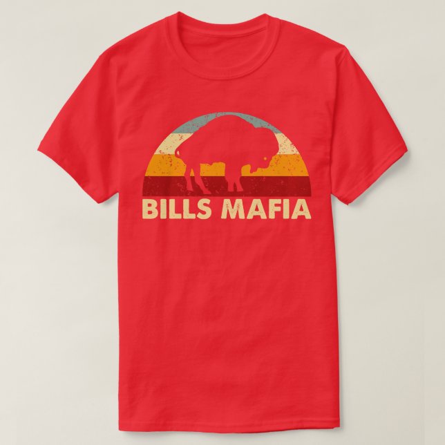 Retro Bills Mafia T-Shirt (Design Front)