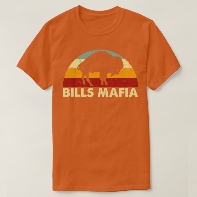 Retro Bills Mafia T-Shirt (Design Front)