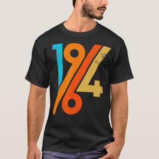 Retro Birthday 60s Style Vintage 1964 T-Shirt