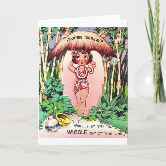 Retro Birthday Card - Another Birthday?!  Humourou (Front)