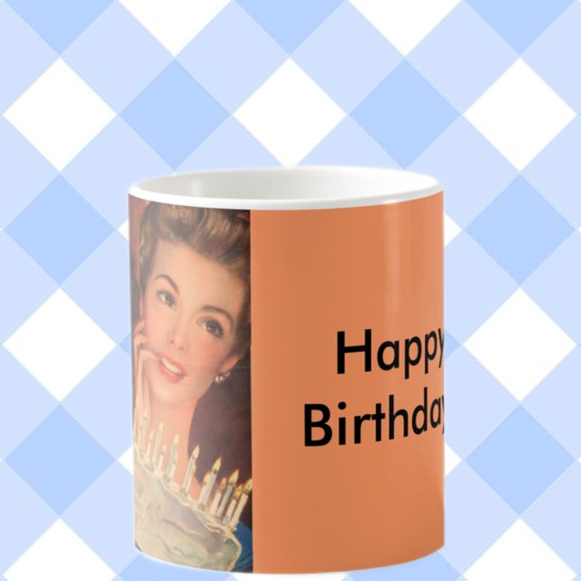 Retro Birthday Coffee Mug (Creator Uploaded)