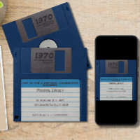 Retro Birthday Party, Floppy Disc