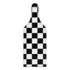 Retro Black and White Chequerboard Cutting Board