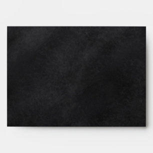 Retro Black Chalkboard Texture Envelopes