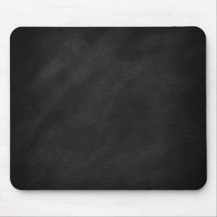 Retro Black Chalkboard Texture Mouse Pad