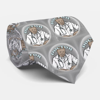 Retro Black Male Doctor Tie