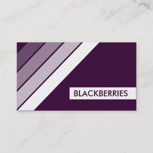 retro BLACKBERRIES Business Card