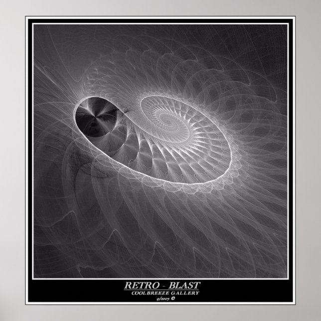 RETRO - BLAST POSTER (Front)