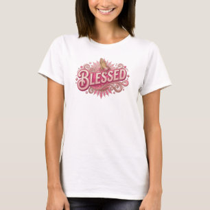 Retro BLESSED 2D Custom Creation T-Shirt