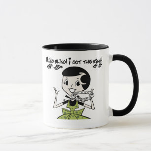 Retro Bling Ring Mug