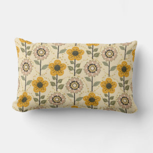 Retro Bloom Harmony Lumbar Cushion