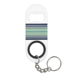 Retro Blue & Green Surfboard Striped