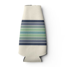 Retro Blue & Green Surfboard Striped 