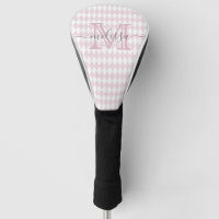 Retro Blush Pink Diamond Shape Pattern