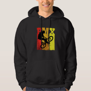 Retro BMX MTB Stunts Bike Bicycle Vintage Motocros Hoodie