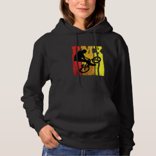 Retro BMX MTB Stunts Bike Bicycle Vintage Motocros Hoodie