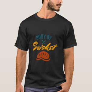 Retro Body Brisket BBQ Meat Grilling Smoker Men Wo T-Shirt