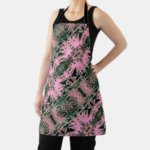Retro Bohemian Botanic Apron