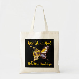 retro boho baby design tote bag