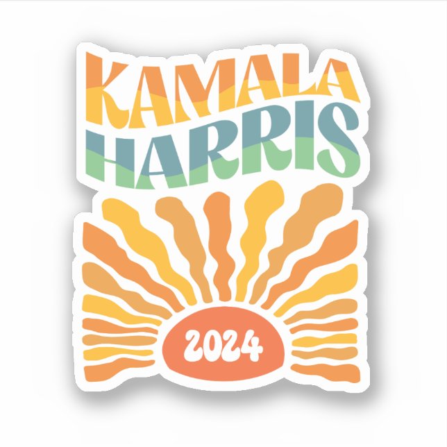 Retro Boho Kamala Harris 2024 (Front)