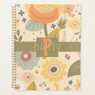 Retro Boho personalised Planner