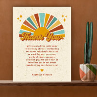 Retro Boho Sunshine Baby Shower