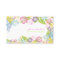 Retro bold tropical flowers/eggshell stock