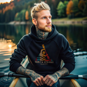 Retro Bonita Springs Kayaking Hoodie